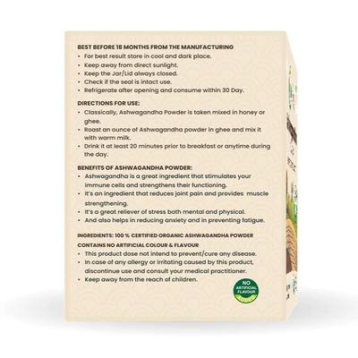 Nutriorg Ashwagandha Powder 100 g - Ashwagandha