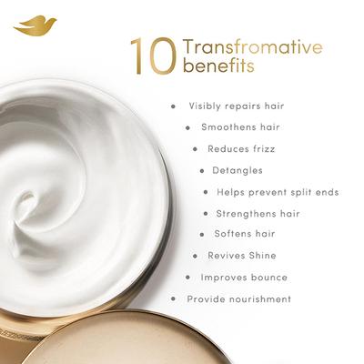 Dove 10 In 1 Deep Repair Treatment Hair Mask 120 ml - Hair Masks & Packs