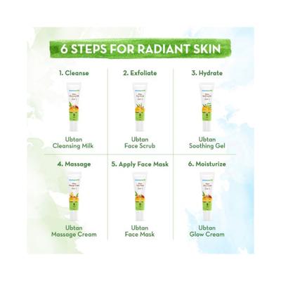 Mamaearth Ubtan Facial Kit with Turmeric & Saffron for Glowing Skin 1's - Bb & Cc Creams