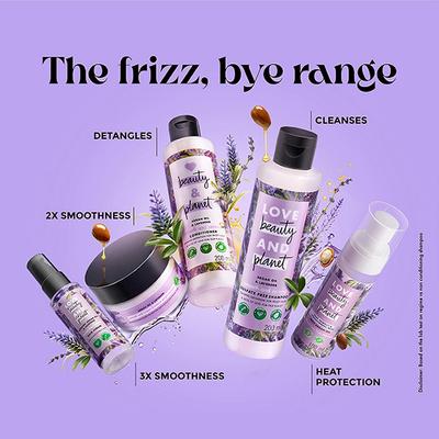 Love Beauty And Planet Argan Oil and Lavender Sulfate Free Smooth and Serene Shampoo 200 ml - Shampoos
