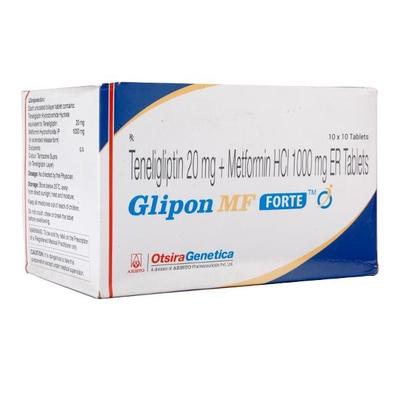 Glipon MF Forte Tablet 10'S - Diabetes-Ant