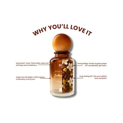 Blur India Unisex Perfume - Coffee Cake, Warm & Gourmand Eau De Parfum, Long Lasting Perfume 50 ml - Perfumes (Edt/Edp)