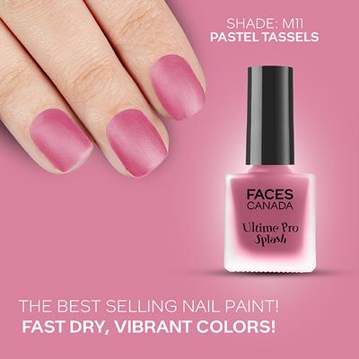 Faces Canada Ultime Pro Splash Nail Enamel Pastel Tassels M11 8ml - Nail Polish