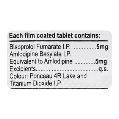 STAMLO PLUS 5 Tablet 10's - Hypertension-Bet