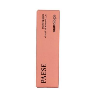 Paese Mattologmie Matte Lipstick Rice Oil, Vitamins O, E 103 Total Nude 4.3gm - Lipsticks