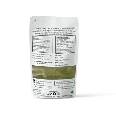 Aravalli Neem Leaf Powder 50 gm - Personal Care (Ayush)