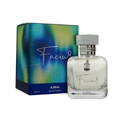 Ajmal Facin8 EDP Perfume Long Lasting Scent Spray Gift for Men 100 ml - Men Perfumes (Edt/Edp)
