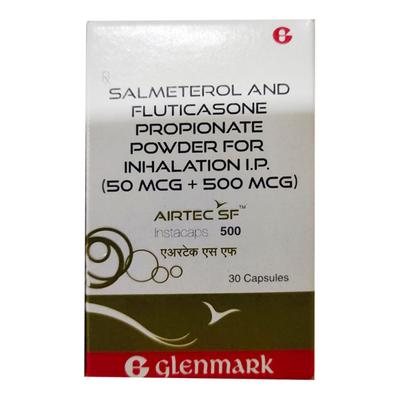 Airtec SF Instacaps 500 Capsule 30'S - Asthma/COPD-Ast