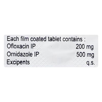 ORNIPLUS O Tablet 10's - Bacterial Infections-Qui