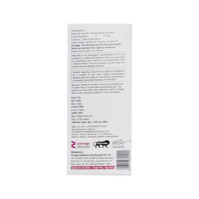 ONE 72 PILL Tablet 1's - Contraception-Ora