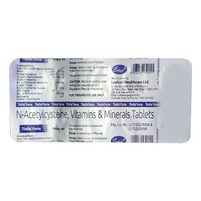 Tinfal Forte Tablet 10'S - Supplements-Vam
