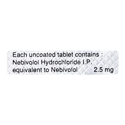 Nebicard 2.5mg Tablet 15'S - Hypertension-Bet