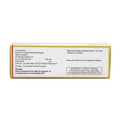 Divalgress ER 250mg Tablet 10'S - Epilepsy/Convulsion-Ant