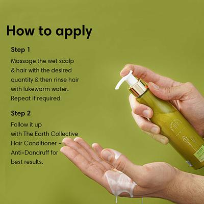 The Earth Collective Hair Cleanser - Anti-Dandruff 200 ml - Shampoos