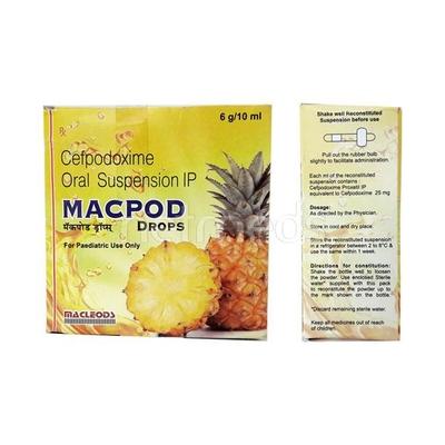 Macpod Drops 10ml - Bacterial Infections-Cep