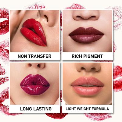 Half N Half Matte Lip Crayon Velvet Soft & Long Lasting, 24H Super Stay, Ultra Creamy, Intensely Pigmented 21, After Party 3.5 gm - Lip Crayons