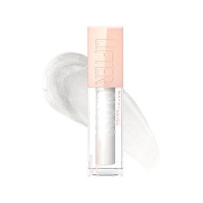 Maybelline New York Lifter Gloss Moisturizing, Tinted Lip Gloss With Hyaluronic Acid, Pearl 5.4 ml - Lip Glosses
