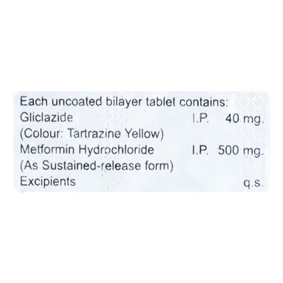Glycozide M Tablet 10'S - Diabetes-Ant