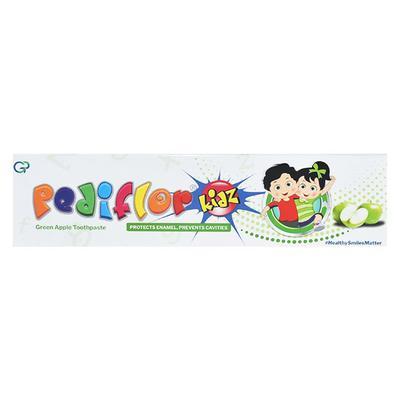 Pediflor Kidz Green Apple Flavour Tooth Paste 70gm - Oral Care - P-Mou
