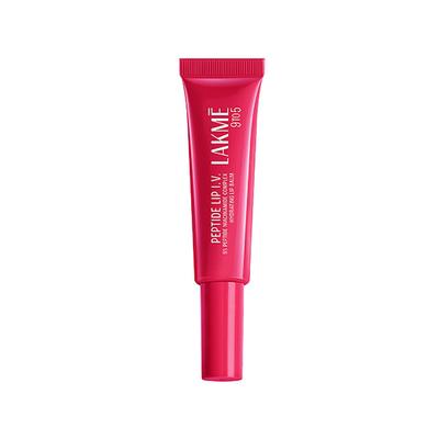 Lakme Peptide Lip IV, Hydrating Lip Balm, Peptalk Pink 10 g - Lip Balms