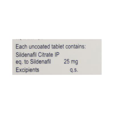 Primiwal S 25mg Tablet 10'S - Impotence/Erectile Dysfunction (Ed)