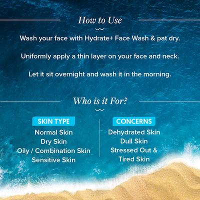 Aqualogica Hydrate Plus Sleeping Mask 50 gm - Night Cream