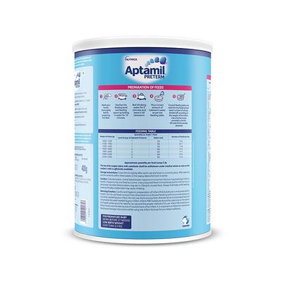 Aptamil Preterm Powder (Tin) 400 gm (se) - Baby And Infant Supplements