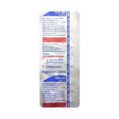 OPL 20 Tablet 10's - Hypertension-Ang