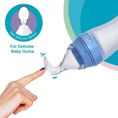 Vega Baby & Mom Silicone Weaning Bottle Food Feeder 1's - Feeding & Nursing