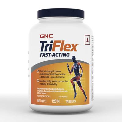 GNC TriFlex Fast Acting Tablet 120's - Bcaa Supplements