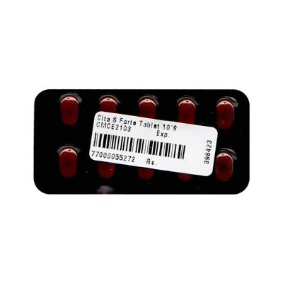 Cita S Forte Tablet 10'S - Anxiety-Anx