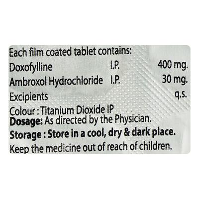 DOXOLL PLUS 400 Tablet 10's - Asthma/COPD-Ast