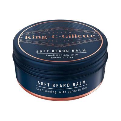 GilletteKing C. Gillette Men's Soft Beard Balm 100 ml - Beard Balm