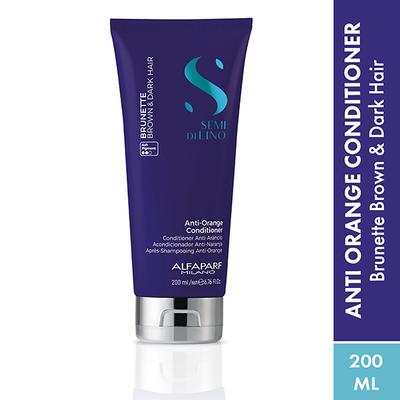 Alfaparf Milano Brunette Intense Anti-Orange Low Conditioner 200 ml - Conditioners