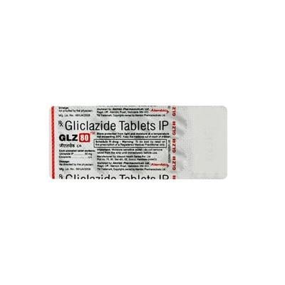 GLZ 80mg Tablet 10'S - Diabetes-Ant