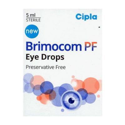 BRIMOCOM PF NEW PRESERVATIVE FREE Eye Drops 5ml - Glaucoma-Ant