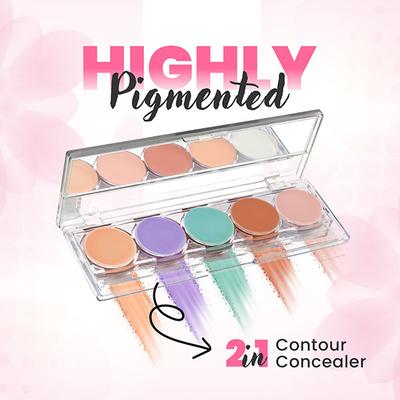 Mars 5 Colour Contour Kit with Free Applicator - 02 8 gm - Contour