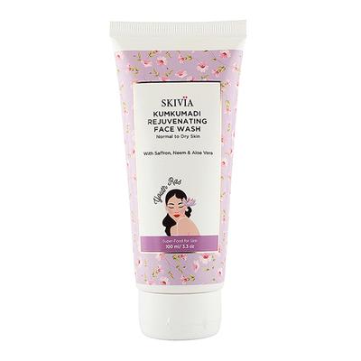 Skivia Kumkumadi Rejuvenating Face Wash with Aloe Vera & Neem 100 ml - Face Washes