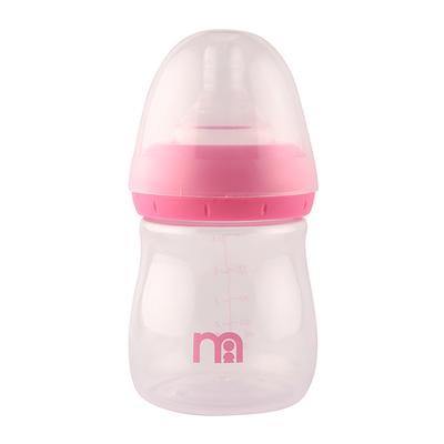 Mothercare Wide Neck Bottle - Pink 150 ml - Feeding & Nursing