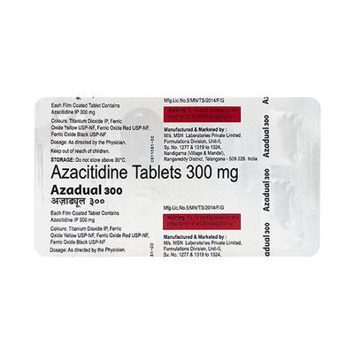 AZADUAL 300 Tablet 7's - Cancer Oncology-Cyt