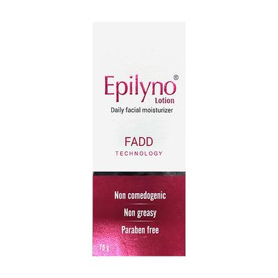 EPILYNO DAILY FACIAL MOISTURIZER PARABEN FREE Lotion 75g - Dry Skin-Emo