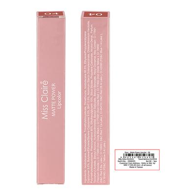 Miss Claire Matte Power Lipcolor - 4 3 Gm - Lipsticks
