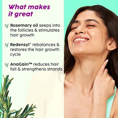 PLIX 3% Redensyl Hair Growth Serum with 4% AnaGain, 3% Baicapil, Stimulates Hair Growth, Increase Hair Density & Thickens Hair for Men & Women 50 ml - Hair Serums