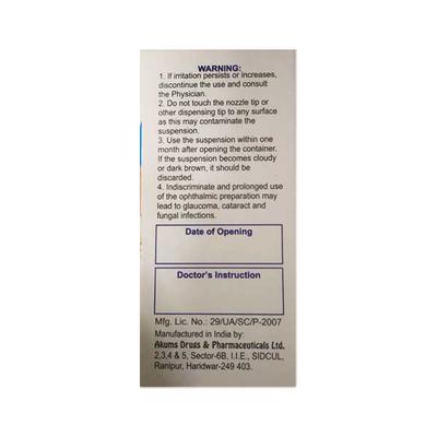 TRUPRED Ophthalmic Suspension 10ml - Eye Infections-Eyc