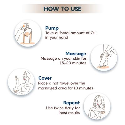 The Moms Co. Natural Anti-Cellulite Toning Body Oil 100 ml - Creams/Oils/Lotions