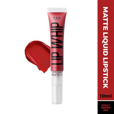 Fae Beauty Lip Whip 12H Matte Liquid Lipstick - Long Wear, Non Drying - Bite 10 ml - Liquid Lipsticks