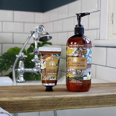 The English Soap Company - Anniversary Indian Sandalwood Hand Cream 75 ml - Lotions & Creams