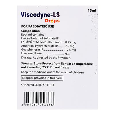 VISCODYNE LS Oral Drops 15ml - Cough And Cold-Cou