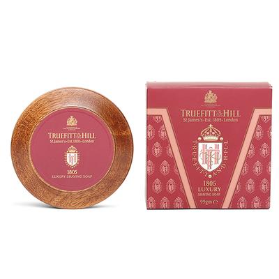 Truefitt and Hill 1805 Luxury Shaving Soap Wooden Bowl 99gm - Soaps