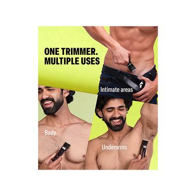 Bombay Shaving Company Baller Pubic Hair Trimmer For Men, Safe Ceramic Blades, Type C Charging, Ipx6 110s 110's - Trimmers